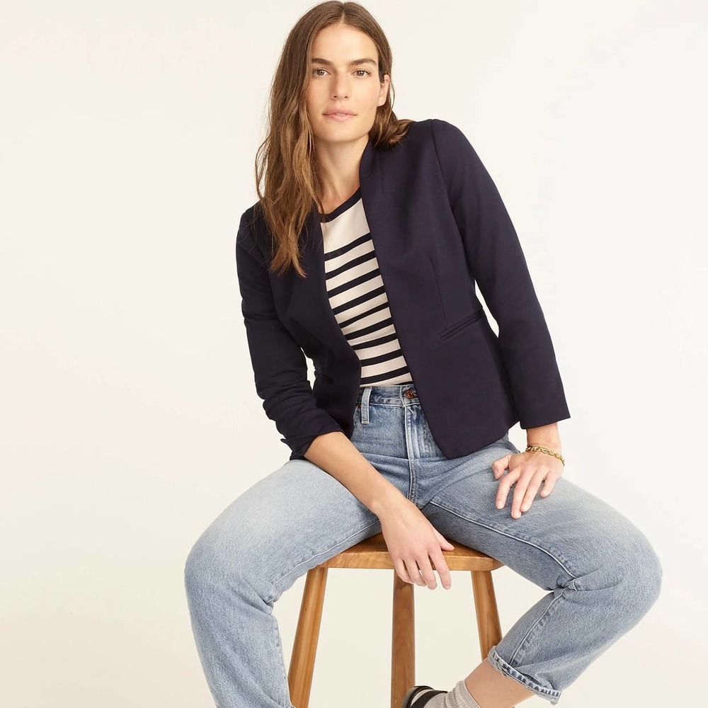 J. Crew Navy Blazer